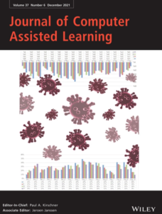 The cover image is based on the Special Issue Article Higher education students' experiences and opinion about distance learning during the Covid-19 pandemic by Aleksandra Stevanović et al., https://doi.org/10.1111/jcal.12613.